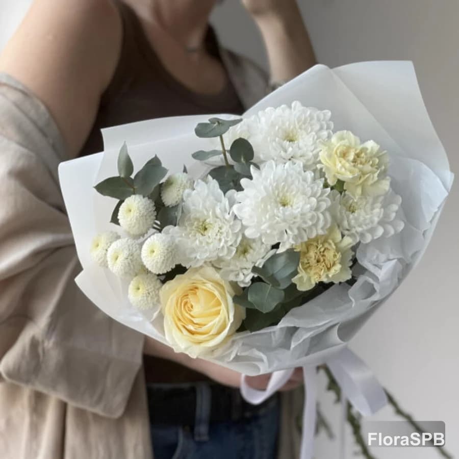 Букет «Лунное сердце»